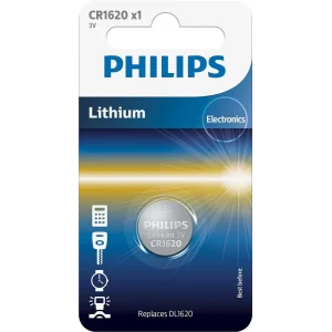 Батарейка Philips Lithium CR 1620 BLI 1 UA